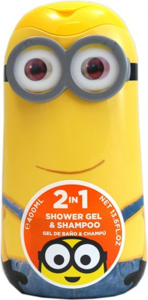 Xhel dushi dhe shampo Disney Minions 2 në 1, 400ml