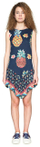 Fustan Desigual Rouses 18SWVKA5 5000, i kaltër