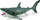 Figurë lodër CollectA Megalodon, nofull lëvizëse, 28.5 cm, shumëngjyrëshe