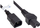Kabllo lidhëse Good Connections P1450-S010, C14 në C15, 1 m, 10 A 250 V, e zezë