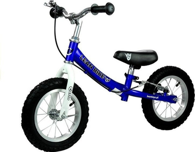 Бициклeт без педали Carlo Running Bike, метал, прилагодливо седиште, сина боја