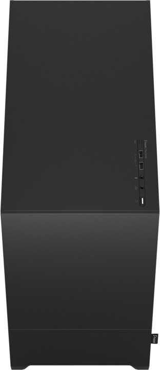 Kasë kompjuteri Fractal Design Pop Mini Silent Black TG Clear Tint