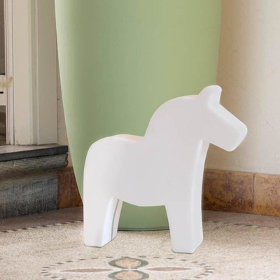 Lampë dyshemeje LED Shining Horse, 4.5W, E27, dritë e ngrohtë, e bardhë
