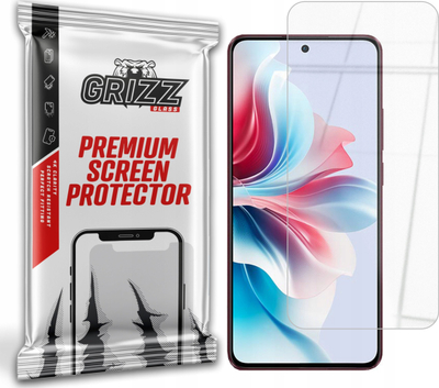 Xham mbrojtës GrizzGlass HybridGlass për Oppo F25 Pro, hibrid, transparent
