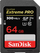 Kartë memorie SanDisk Extreme Pro SDXC UHS-II, 64GB, 300MB/s, e zezë