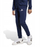 Trenyrat për fëmijë Adidas Entrada 26, fleece, beli elastik, blu e errët