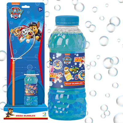 Loje me flluska sapuni PAW Patrol Mega, 450 ml, shumengjyrshe