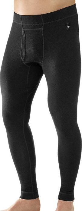 Термички панталони SmartWool NTS Mid 250 Bottom, мерино, за мажи, црни