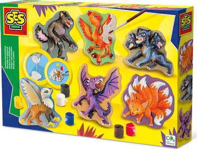 Set kreativ SES Creative 01404, figura mitologjike, i verdhë