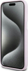 Kapak telefoni DKNY Liquid Silicone Magsafe, për iPhone 15, rozë