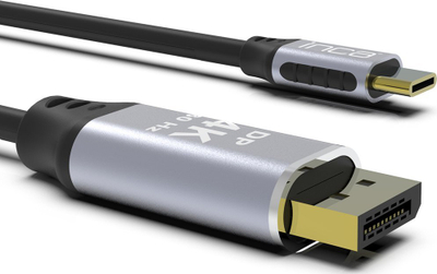 Kabllo USB Type C në HDMI INCA ITCD-20, 2 m, gri