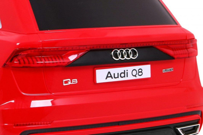 Makine elektrike për fëmijë Audi Q8 LIFT PA.JJ2066.CR, 12V, me telekomandë, e kuqe
