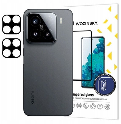 Mbrojtës kamere Wozinsky Full Camera Glass për Xiaomi Redmi Note 14 Pro+ 5G, xham 9H, set 2 copë, transparent