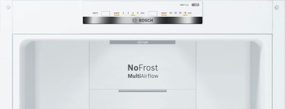 Frigorifer Bosch KGN36VWED, 302L, NoFrost, i bardhë