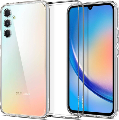 Kapak telefoni Spigen Ultra Hybrid Galaxy A34 5G, transparent, TPU