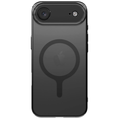 Mbulesë telefoni Uniq Airsuit për iPhone 17 Air, Magclick, ezezë transparente