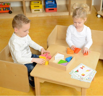 Lojë druri për fëmijë Masterkidz, shumëngjyrëshe