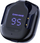 Kufje wireless ACEFAST T6, Bluetooth 5.0, me kuti karikimi me LED, blu e errët