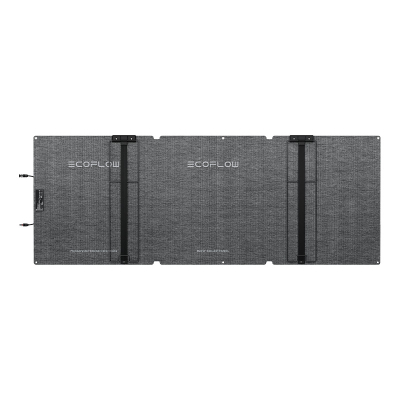 Panel diellor EcoFlow EFSOLAR160W-N, 160W, monokristalin, i zi