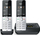 Безжичен телефон Gigaset COMFORT 500A Duo, DECT аналоген, телефонска секретарка, црно-сребрен
