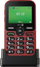Telefoni Doro Leva E10, ekran 2.4", për të moshuar, i kuq