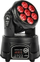 Reflektor LED që lëviz Light4Me COMPACT PMH 7x8W, RGBW, DMX512, i zi