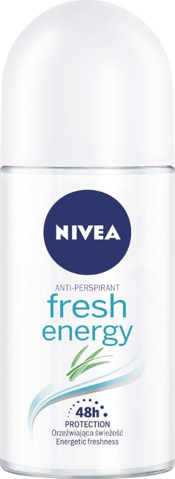 Deodorant kundër djersës për femra Nivea Fresh Energy roll-on, 50 ml