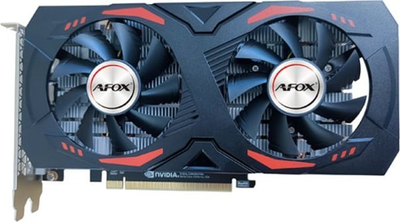 Графичка картичка AFOX AF1660TI-6144D6H4, GeForce GTX 1660 Ti, 12GB GDDR6, црна