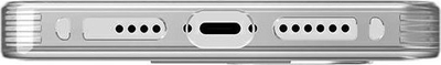 Mbrojtëse telefoni Uniq Heldro Mount për iPhone 14 Pro Max 6.7", transparente, me rrip FlexGrip