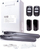 Set automatizimi portë rrotulluese DEA Kit MACNET, 230V, dykanatësh deri 3m, gri