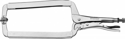 Pinca bllokuese Teng Tools Morse Type C, nofulla të nyjëzuara, çelik chrome vanadium