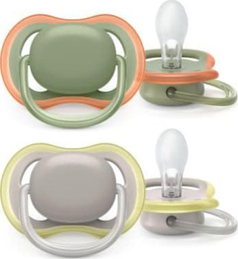 Qetësuese Philips Avent Ultra Air SCF085/20 për bebe, 6-18 muaj, silikon, set me 2 copë