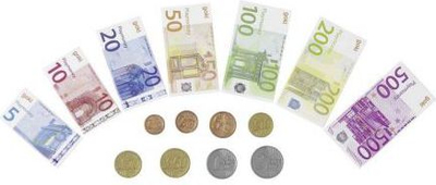 Set lodër para Goki 51853, monedha dhe kartëmonedha, për fëmijë 3+