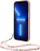 Kuti mbrojtëse Guess GUHCP14MHGCOHP për iPhone 14 Plus, 6.7", polikarbonat, rozë e tejdukshme