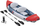 Kayak i fryrë Bestway 65077, 321 x 88 cm, për 2 persona, jeshil