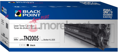 Toner Black Point LBPPBTN2005, zëvendësues për Brother TN2005, i zi