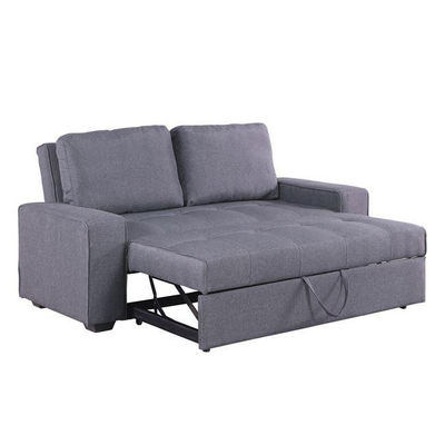 Sofa-Shtrat Kanna 2 ulëse tapiceri 176×102×91 cm (HM3082.10), gri