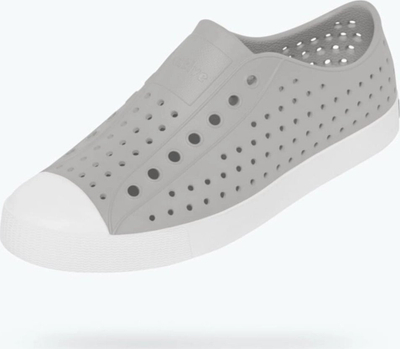 Atlete Native Jefferson, slip-on, EVA, gri me të bardhë