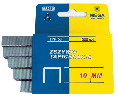 Kapëse MEGA (55212), 12mm, 1000 copë