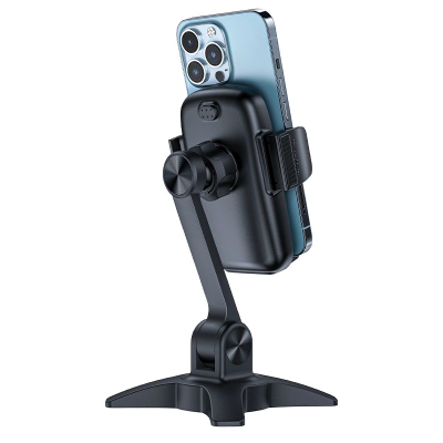 Mbajtës tavoline për telefon Acefast E10, rrotullim 360°, për 4.5"–6.7", i zi