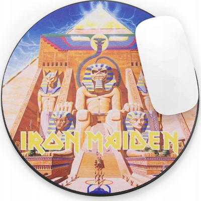 Гејминг подлога за глушец SUPERDRIVE Iron Maiden Powerslave, 30x30 cm, повеќебојна