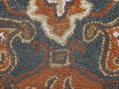 Tapet leshi UMURLU, 160 x 230 cm, me motive persiane, shumëngjyrësh