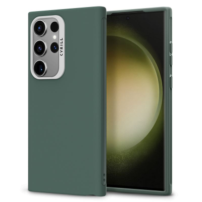 Mbrojtëse për celular Samsung Galaxy S24 Ultra Spigen Cyrill UltraColor, e gjelbër