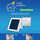 Ventilator muror solar Ecoventilation PSS 102, me panel diellor, i bardhë