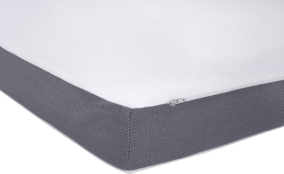 Topper për dyshek Beliani COMFY, 140 x 200 cm, memory foam, gri