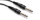 Аудио кабел Hosa CSS 110, стерео 6.3mm машки на машки, 3m, црн