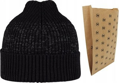 Kapelë dimërore Buff Merino Active Hat Beanie 1323399991000, lesh merino, e zezë