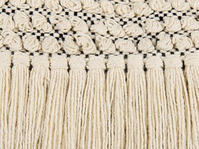 Set jastëkësh dekorativë Beliani IRESINE, 45x45cm, pambuk, ngjyrë krem