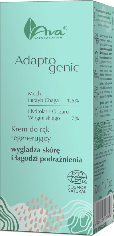 Krem duarsh Ava Laboratorium Adaptogenic Regenerating, rigjenerues, 50 ml, mente