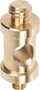 Adapter spigot Manfrotto i shkurtër 5/8", me vida 1/4" dhe 3/8"